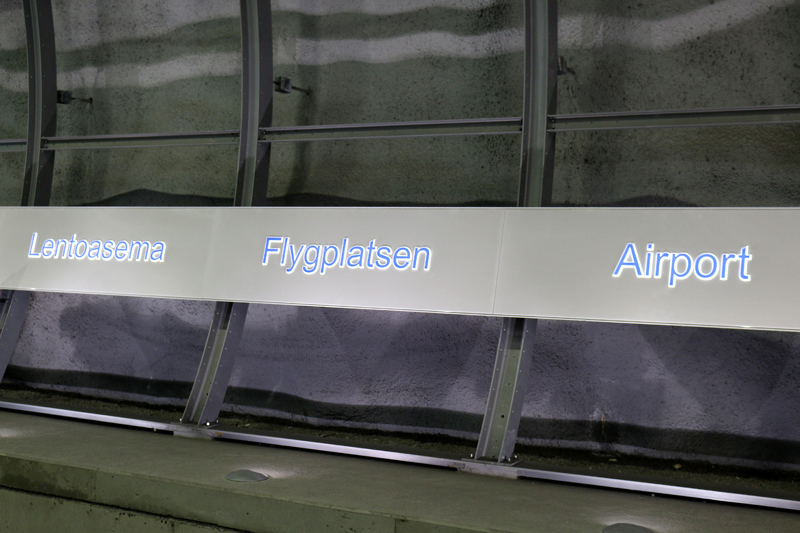 Train from Helsinki Airport