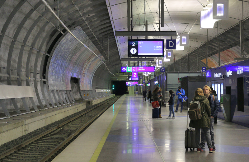 Train from Helsinki Airport