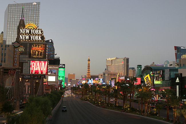 Las Vegas Strip Dusk