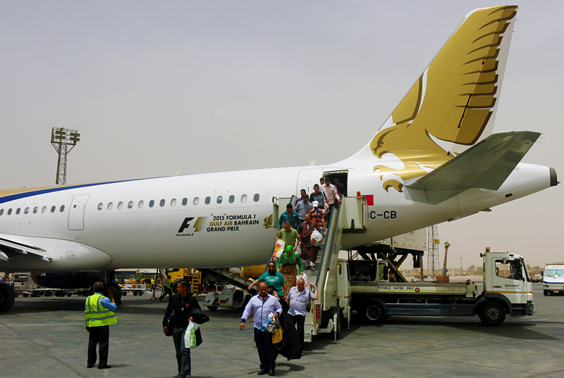 Gulf Air Airbus A321 airplane Cairo International Airport