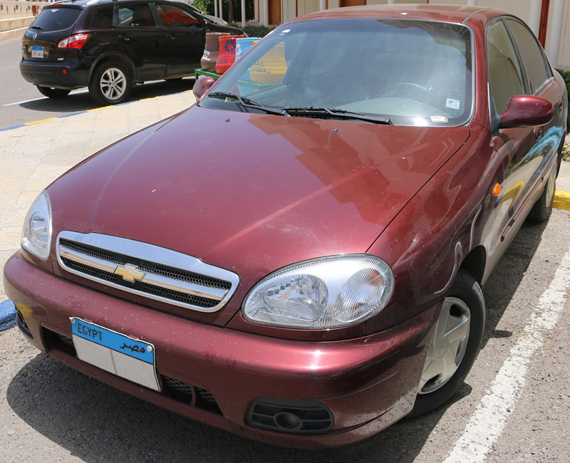 Chevrolet Lanos LS rental car in Egypt Avis