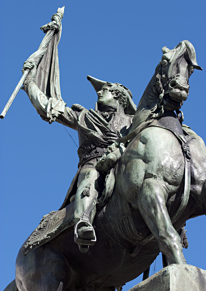 Statue of General Manuel Belgrano Argentina