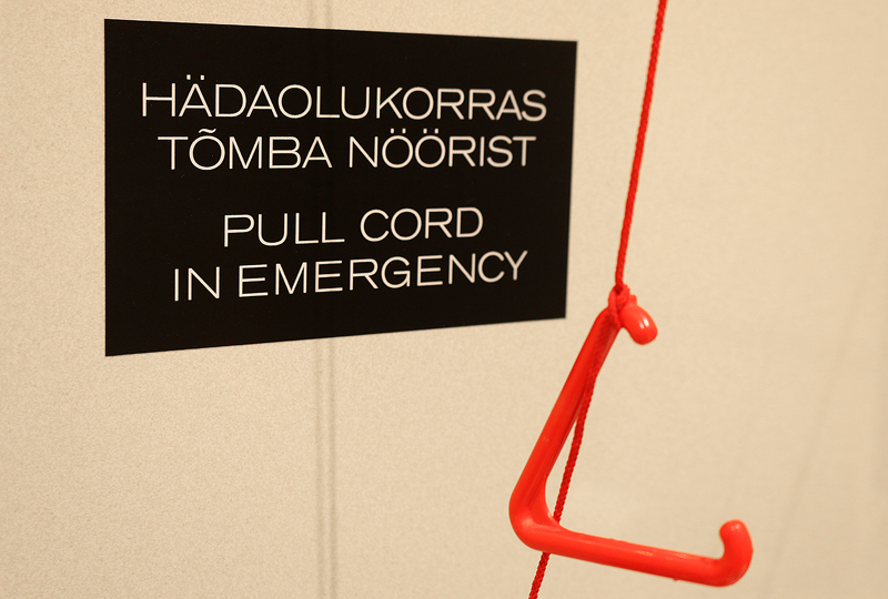 red emergency cord hotel