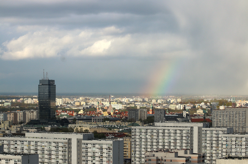 Partial Rainbow Warsaw