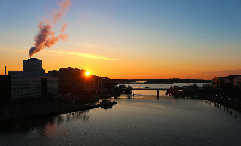 Hilton Helsinki Strand sunrise