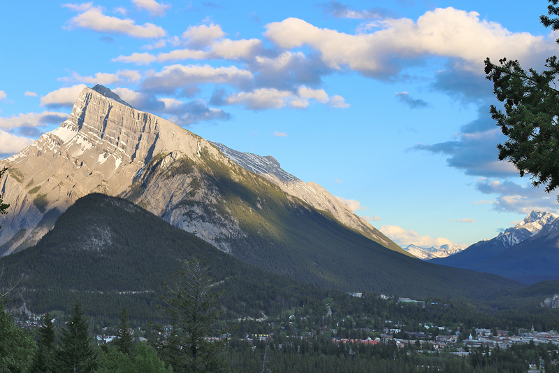 View of Banff From Mount Norquay