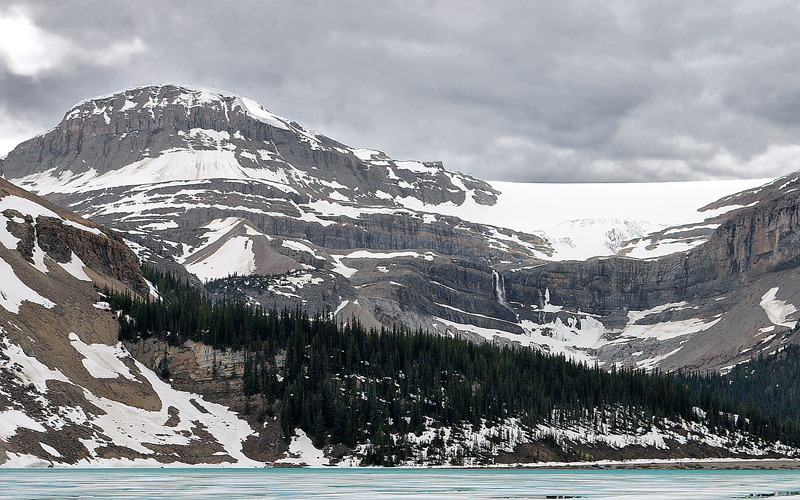 Bow Lake and Bow Glacier