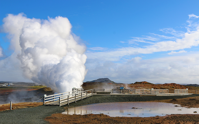 Gunnuhver Hot Springs Iceland