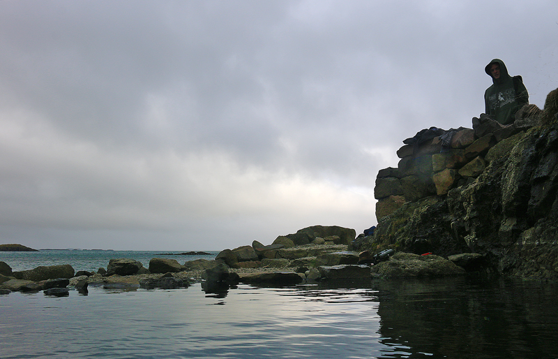 Skinny dipping iceland 