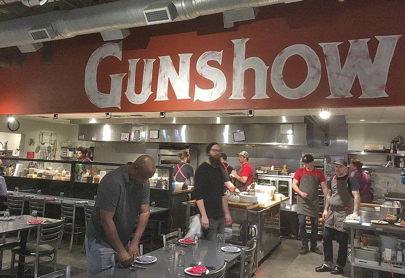 Gunshow meal restaurant
