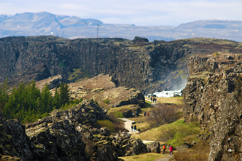 Langistigur Þingvellir National Park Iceland