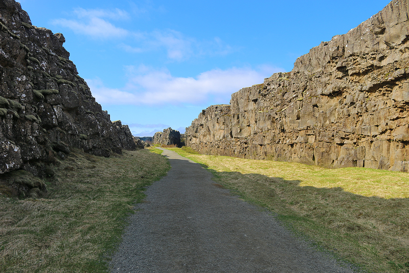 Langistigur Þingvellir National Park Iceland