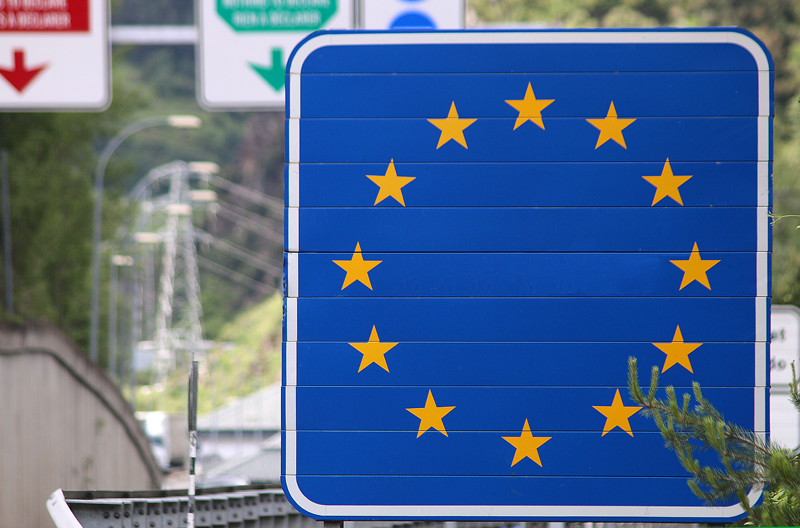 European Union Logo Sign