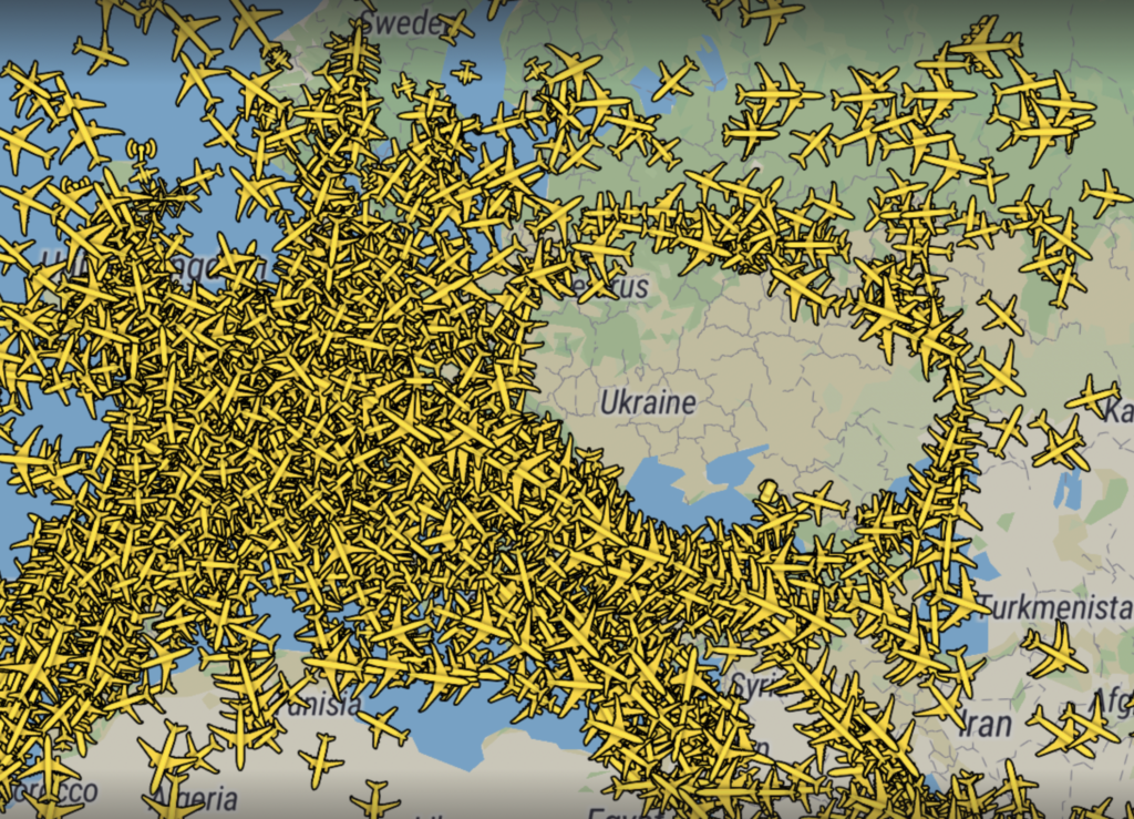 Travel Alert February 2022: Airspace Over Ukraine Closed to Commercial Air Traff..