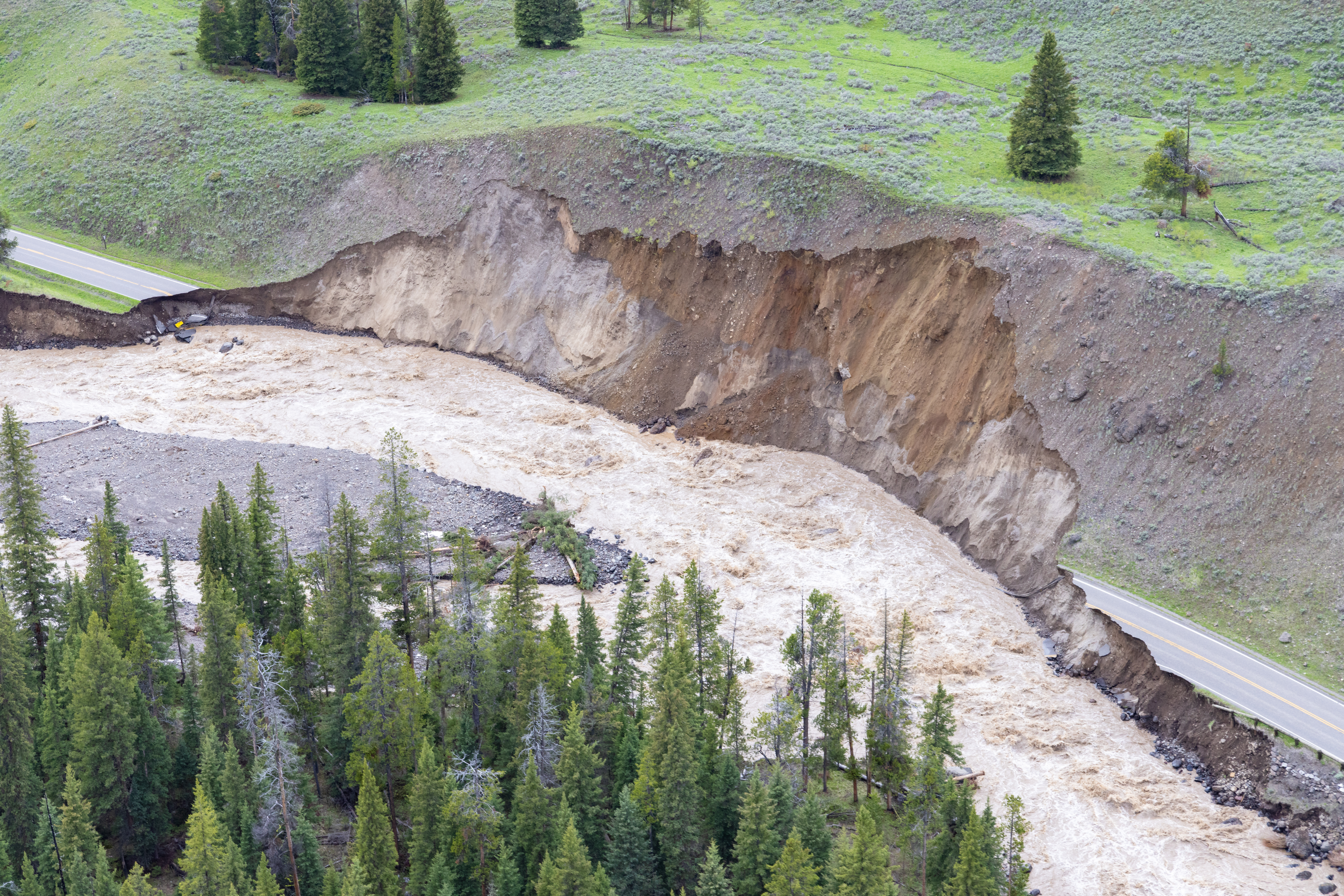 Yellowstone National Park flooding
