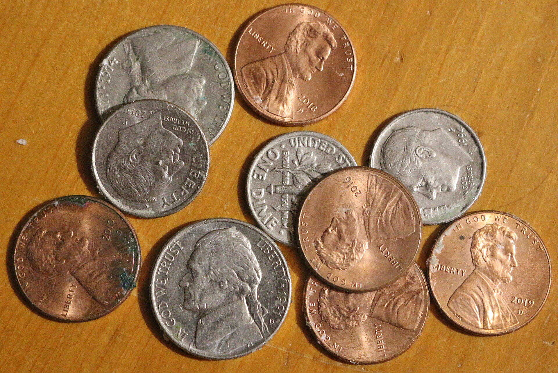 36 cent coin money
